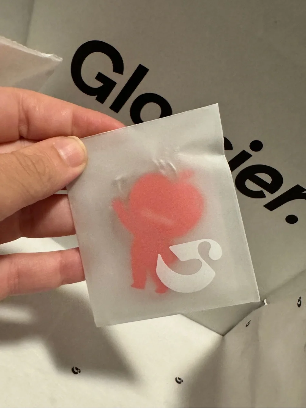 NIB GLOSSIER I Love NY Bundle: Apple Balm DotCom, Sticker Pack & Sheet, Keychain
